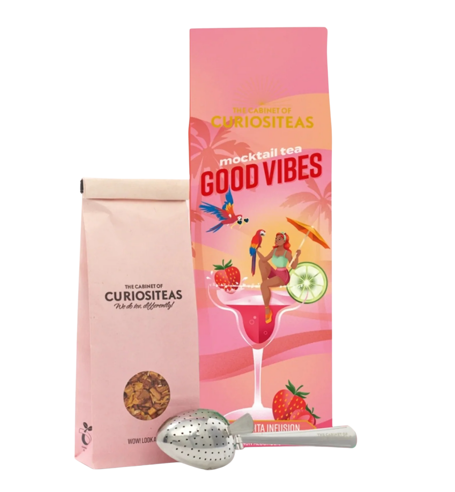 Good Vibes-Strawberry Margerita Mocktail Tea