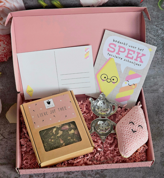 Bedankt Juf Cadeaubox – “SPEKtaculair Schooljaar”